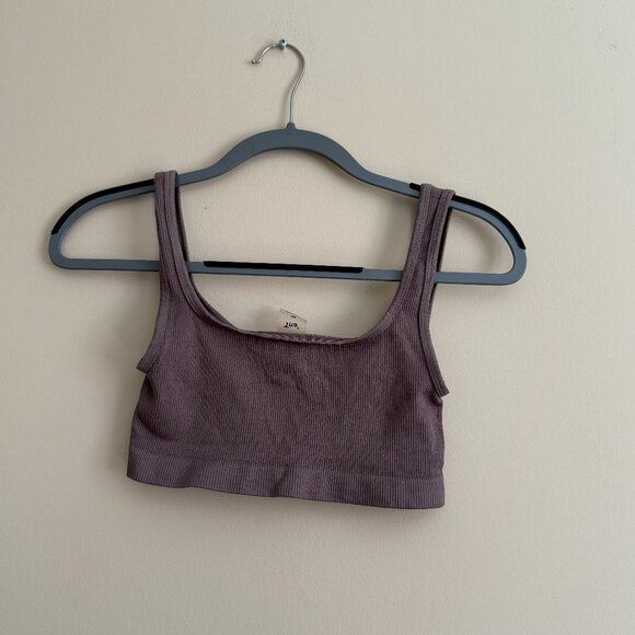 Aritzia TnaLife Ribbed Mini Bra Top - Picture 2 of 4